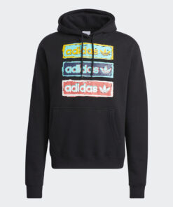 adidas men Tri Linear Hoodie