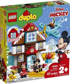 LEGO Duplo #10889 Disney Mickey Mouse's Vacation House - 3 Seasons- Brand New