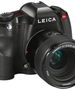 Leica 10803 S (Tye 006) 37.5MP SLR Camera with 3-Inch TFT LCD Screen - Body Only (Black) (Renewed)