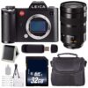 Leica SL (Typ 601) Mirrorless Digital Camera (International Version) + Leica Vario-Elmarit-SL 24-90mm f/2.8-4 ASPH. Lens + 32GB Memory Card Bundle