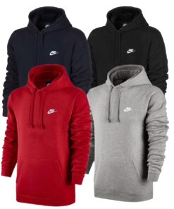 Nike Men's Hoodie Active Sportswear Long Sleeve Fleece Workout Athletic Pullover