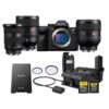 Sony Alpha a7R V Full-Frame Mirrorless Interchangeable Lens Camera Body - 61 Megapixels - Autofocus System & 4K Video Recording Bundle with FE 24-70mm, FE 135mm, FE 85mm, and...